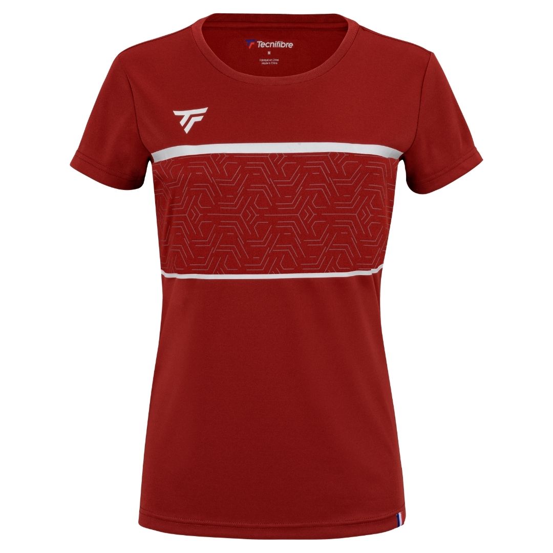 Tecnifibre Team Women Tech T-shirt Cardinal